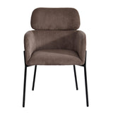LH Home Allegra Dining Chair - Corduroy Brown