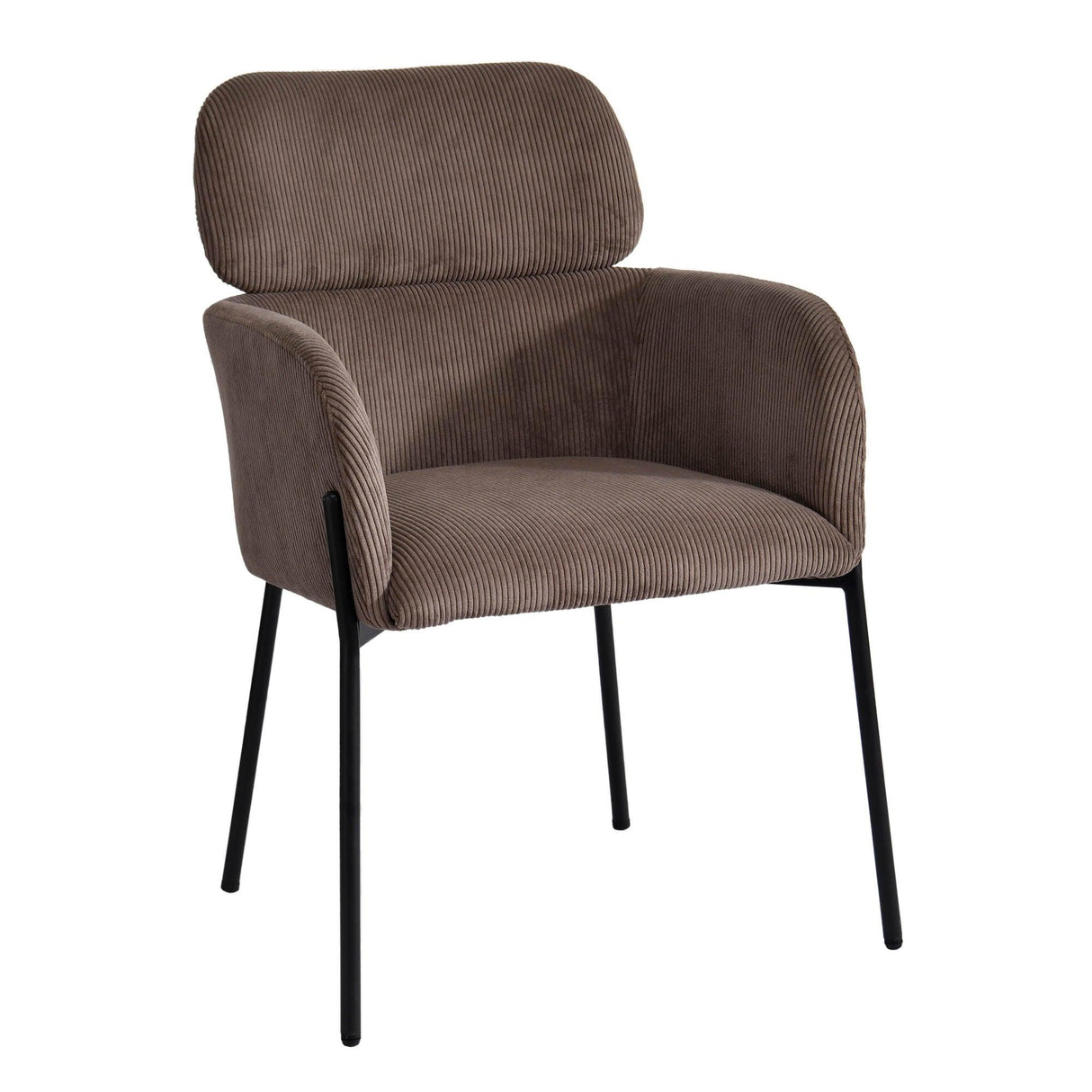 LH Home Allegra Dining Chair - Corduroy Brown