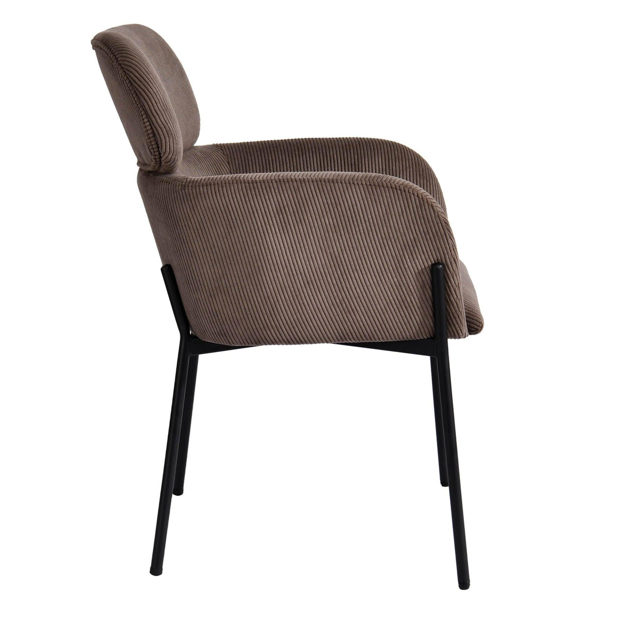 LH Home Allegra Dining Chair - Corduroy Brown