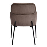 LH Home Allegra Dining Chair - Corduroy Brown