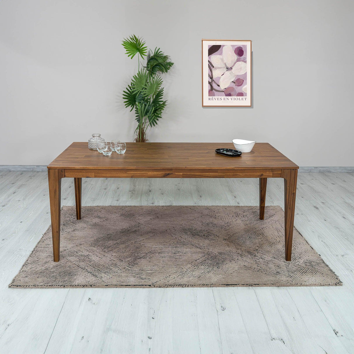 LH Home Allure Wooden Dining Table