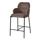 LH Home Allegra Counter Stool - Corduroy Brown