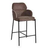 LH Home Allegra Counter Stool - Corduroy Brown