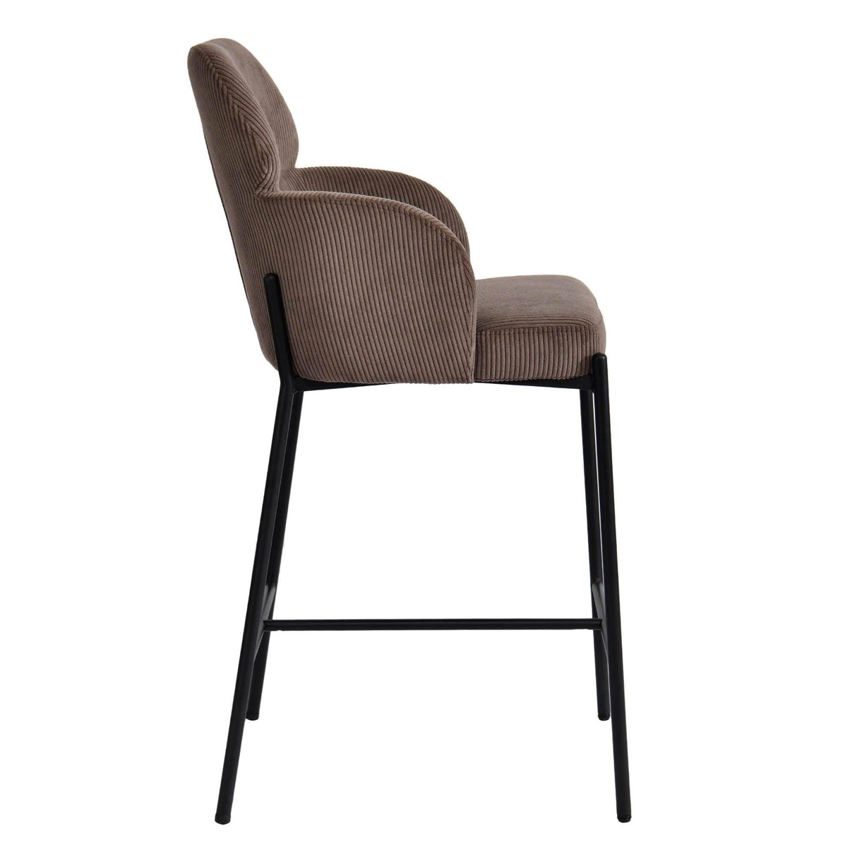 LH Home Allegra Counter Stool - Corduroy Brown