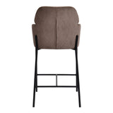 LH Home Allegra Counter Stool - Corduroy Brown