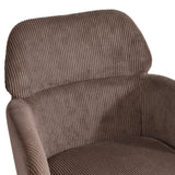 LH Home Allegra Counter Stool - Corduroy Brown