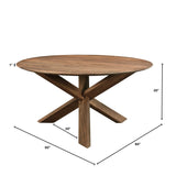 LH Home Round 3-Legged Dining Table