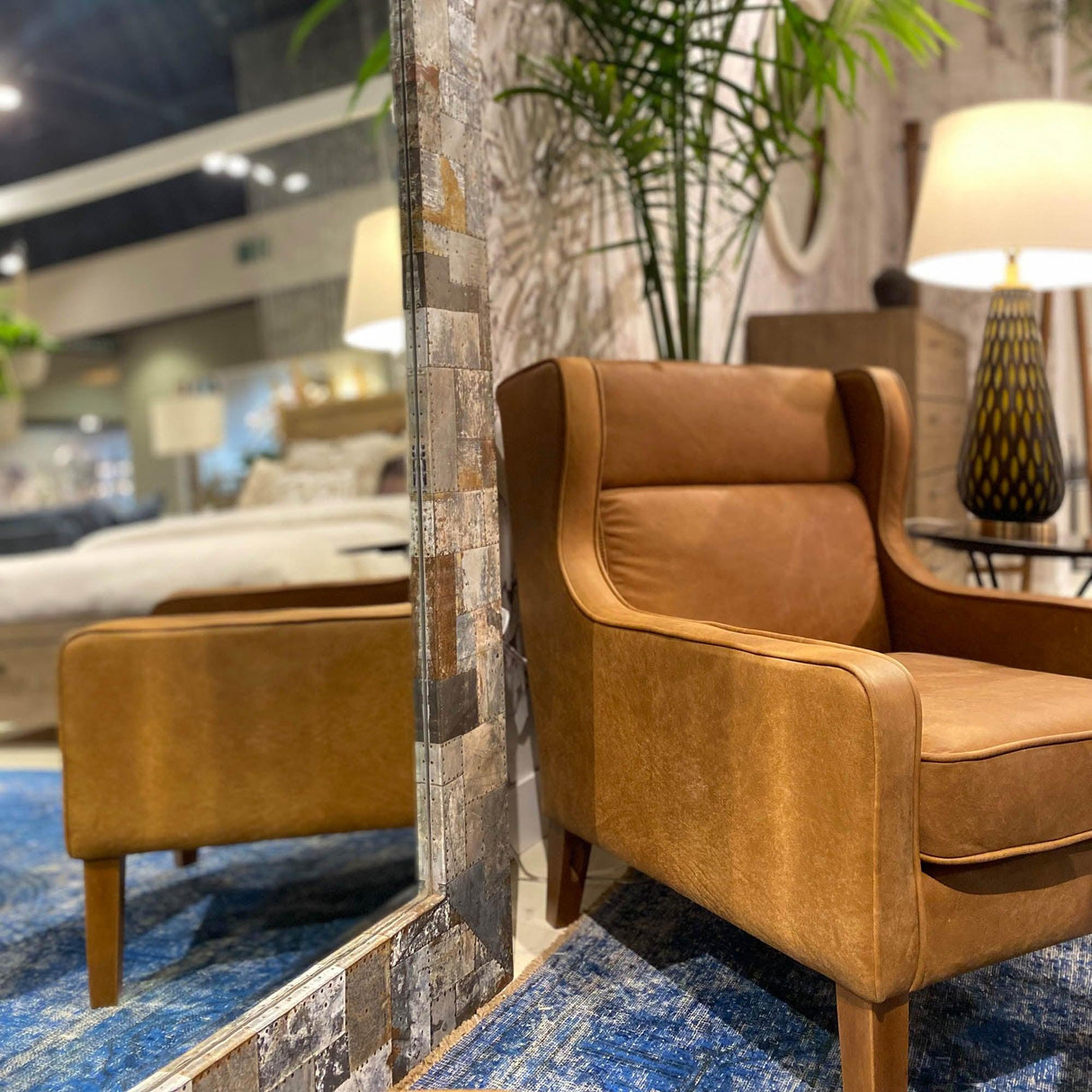 LH Home Arcadia Rectangle Mirror 84"