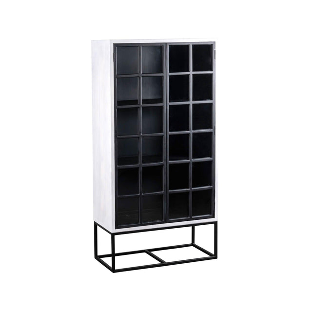LH Home Caged Tall Cabinet