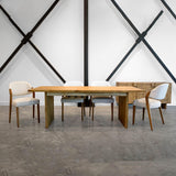 LH Home Atlantis 70/102" Extension Dining Table