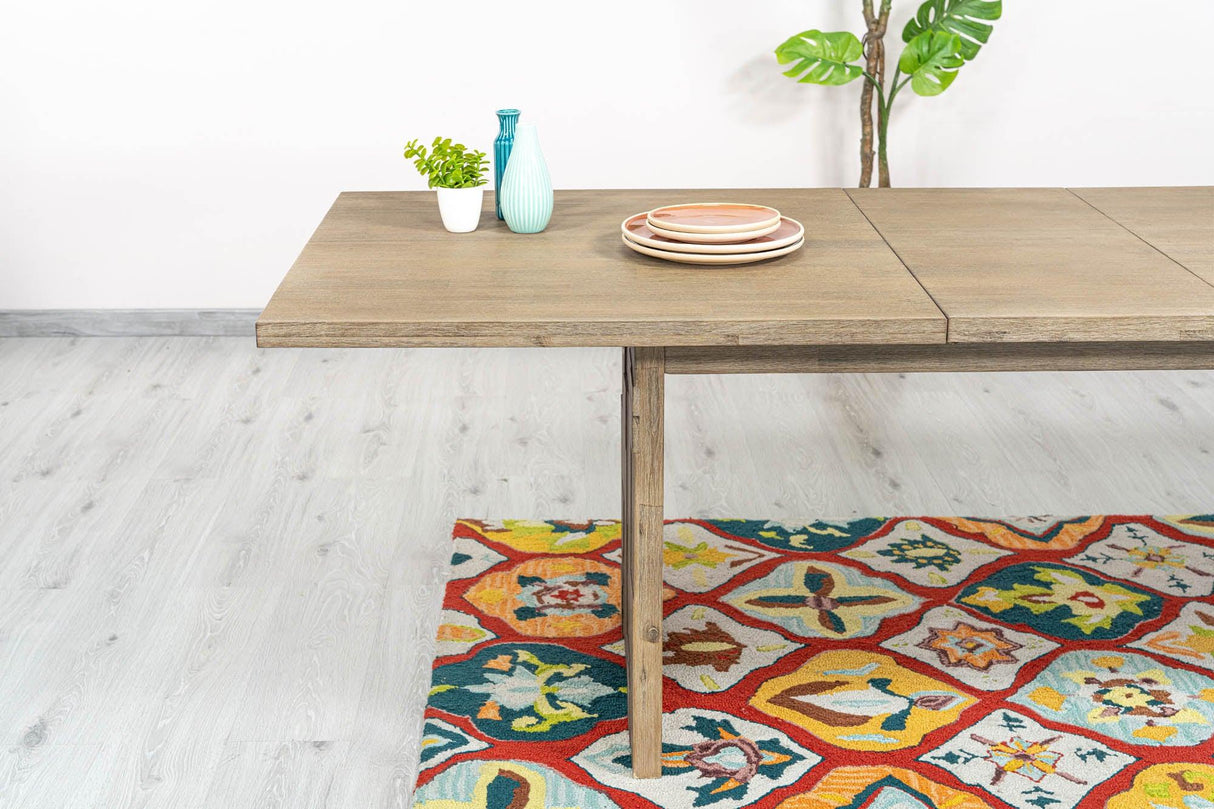 LH Home Atlantis 70/102" Extension Dining Table