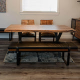 LH Home Brooklyn Upholstered Bench