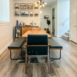 LH Home Brooklyn Upholstered Bench