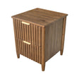 LH Home Britanica 2 Drawer Nightstand