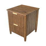 LH Home Britanica 2 Drawer Nightstand