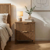 LH Home Britanica 2 Drawer Nightstand