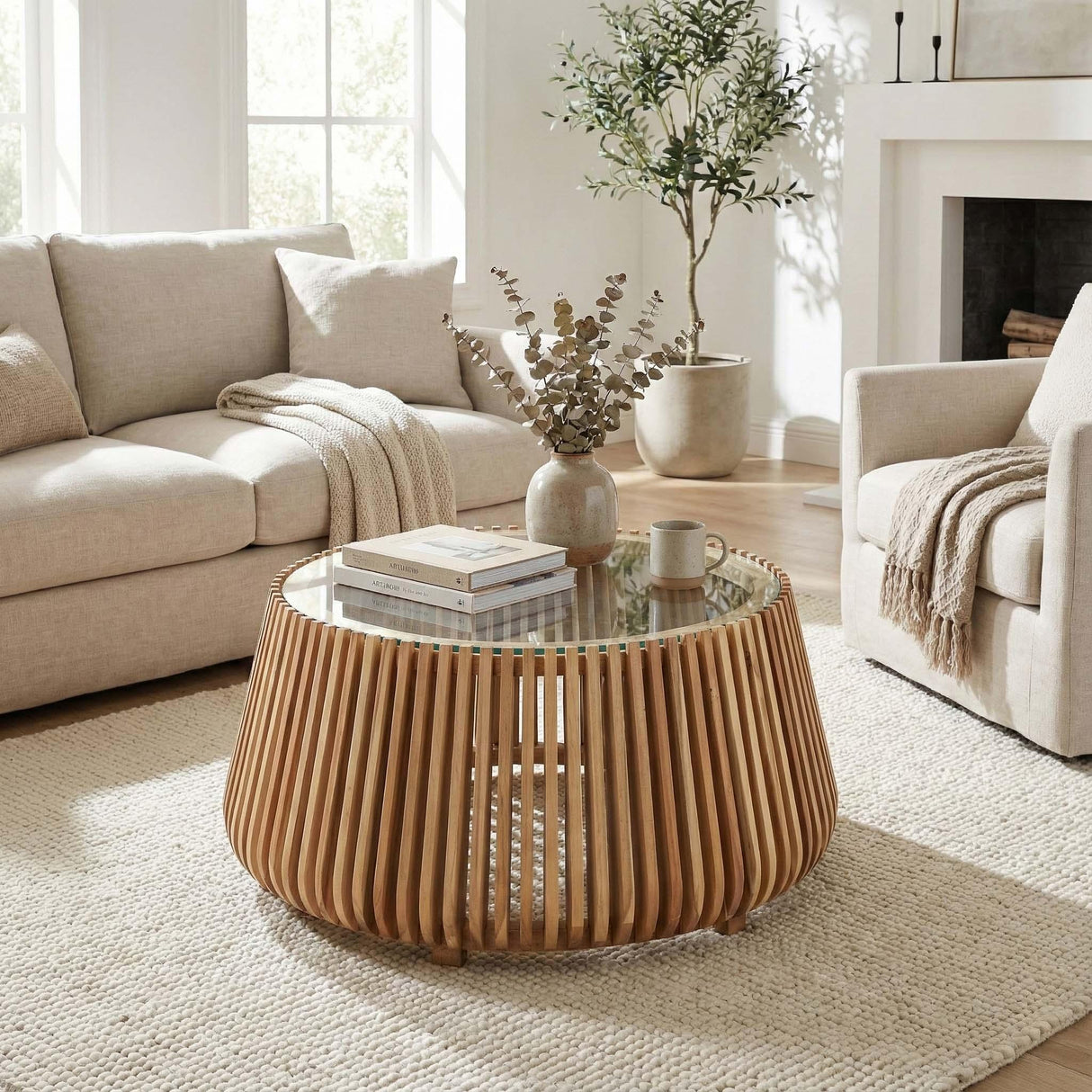 LH Home Bungalow Coffee Table - Natural