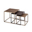 LH Home Himalaya Nesting Tables, Set of 3