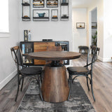 LH Home Metal Crossback Chair