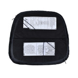 LH Home Metal Crossback Leather Cushion Seat - Vintage Brown