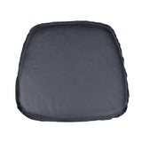 LH Home Metal Crossback Leather Cushion Seat - Antique Black