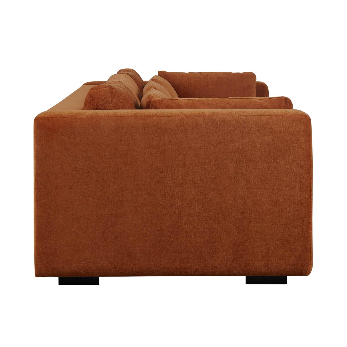 LH Home Las Vegas Clive Sofa - Terracotta Chenille