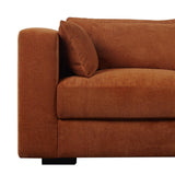 LH Home Las Vegas Clive Sofa - Terracotta Chenille