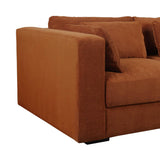 LH Home Las Vegas Clive Sofa - Terracotta Chenille