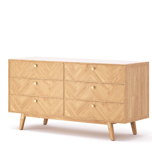 LH Home Colton 6 Drawer Dresser