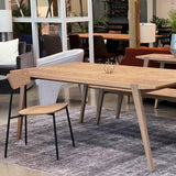 LH Home Colton Dining Chair - Natural Wood Seat