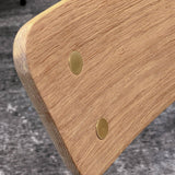LH Home Colton Dining Chair - Natural Wood Seat