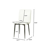 LH Home Luca Dining Chair - Fox White