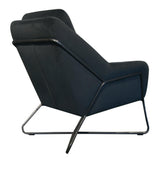 LH Home Romeo Lounge Chair - Dark Grey Velvet