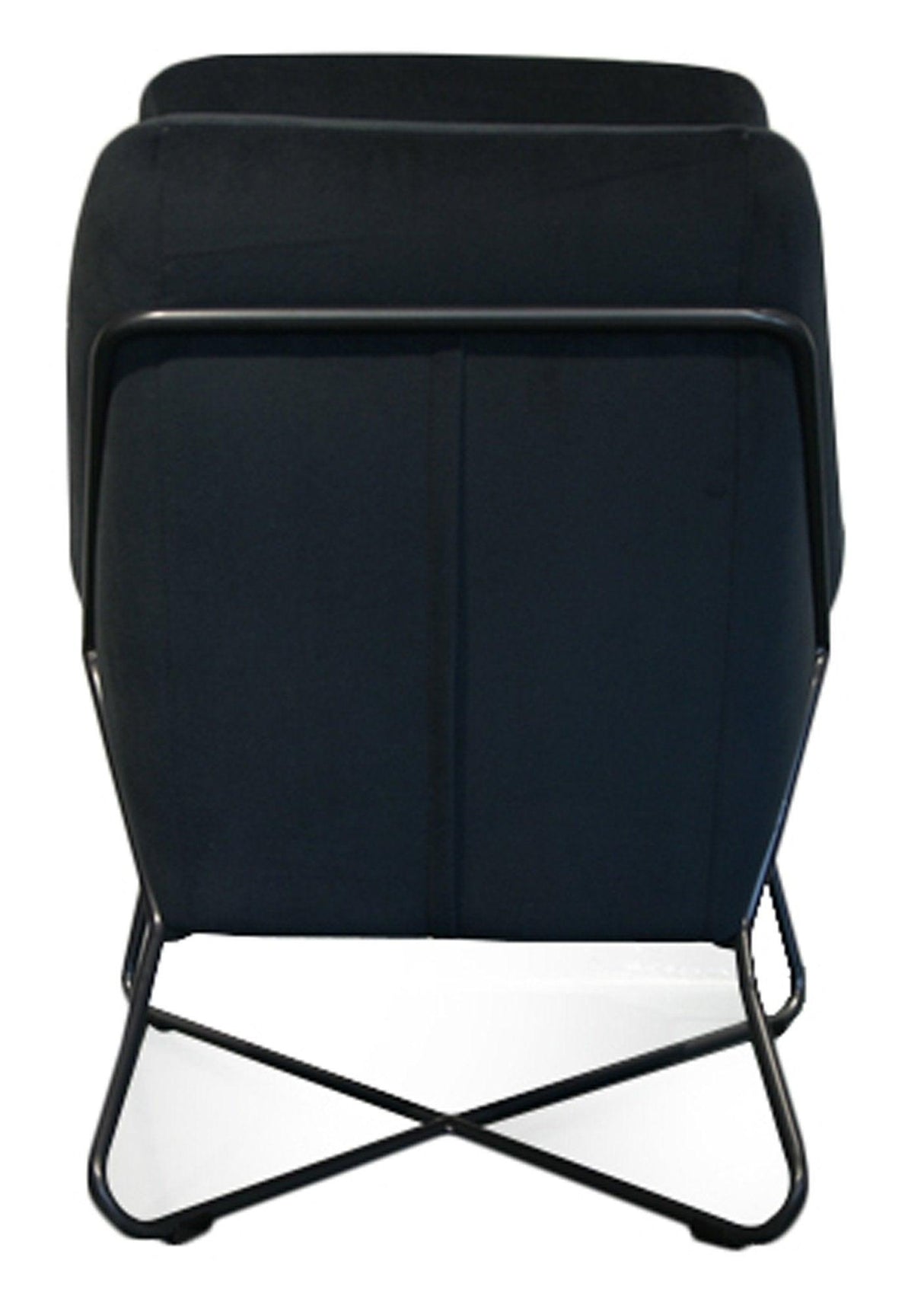 LH Home Romeo Lounge Chair - Dark Grey Velvet
