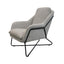 LH Home Romeo Lounge Chair - Light Grey Tweed