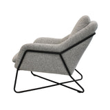 LH Home Romeo Lounge Chair - Light Grey Tweed