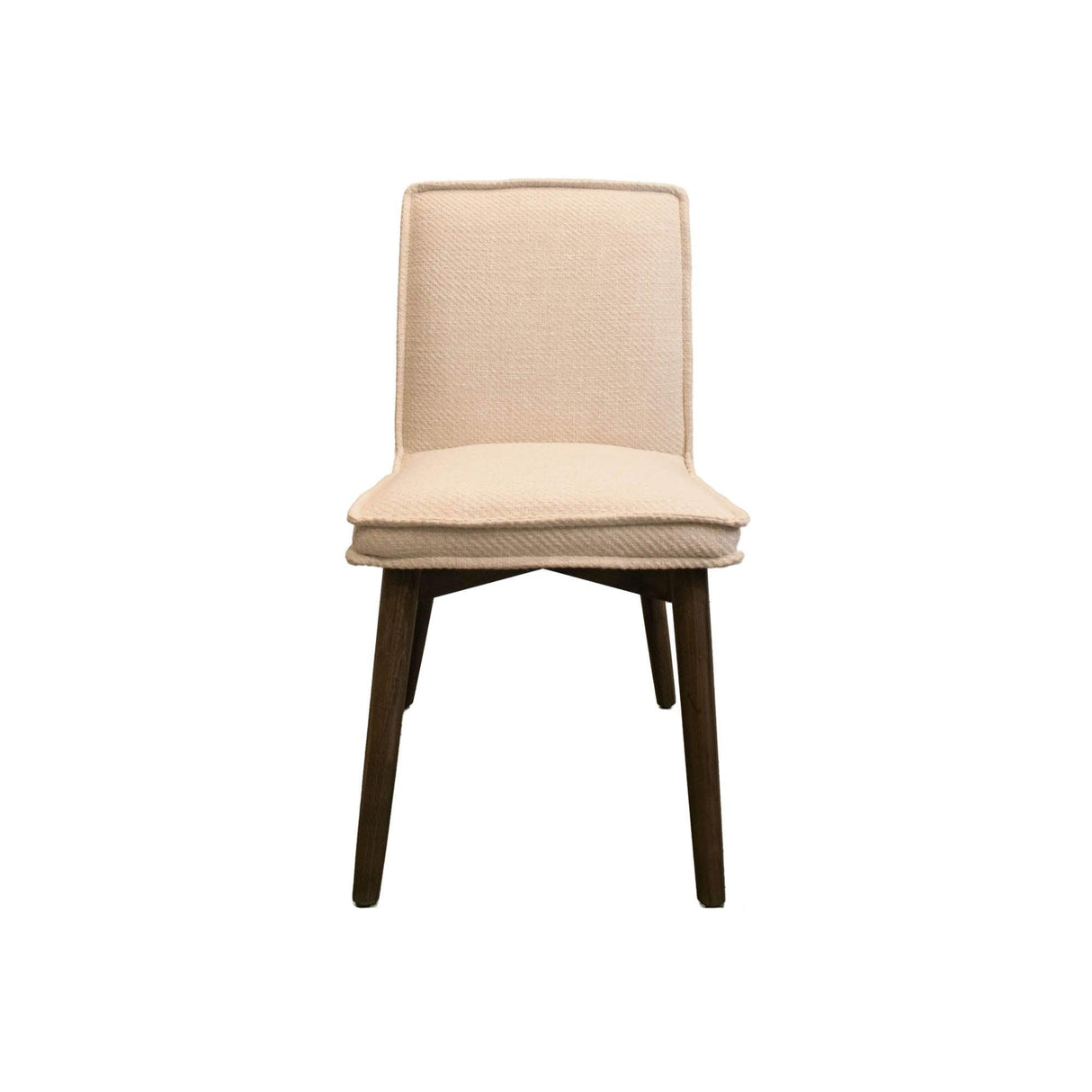 LH Home Franklyn Dining Chair - Crosshatch Pebble Cream