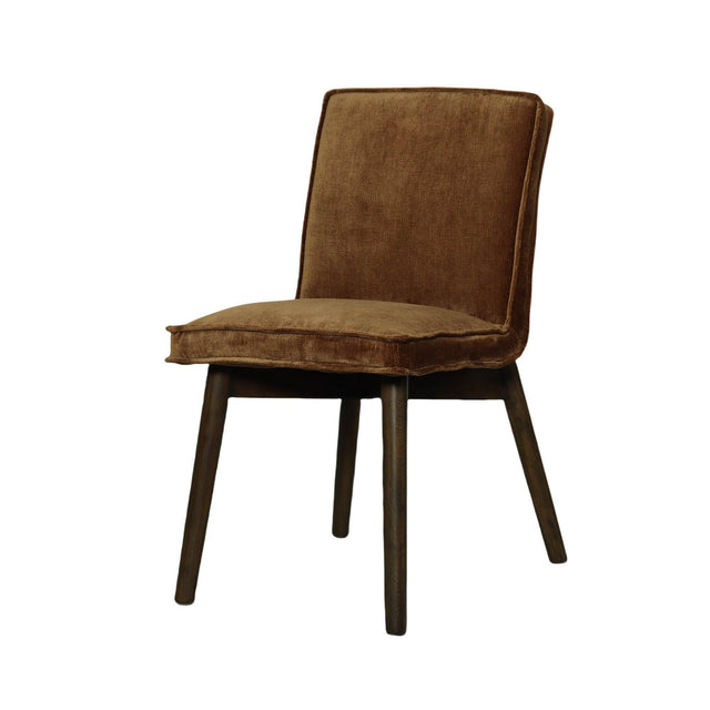 LH Home Franklyn Dining Chair - Distressed Velvet Bronze