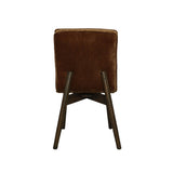 LH Home Franklyn Dining Chair - Distressed Velvet Bronze