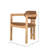 LH Home Monterrey Dining Chair - Cognac