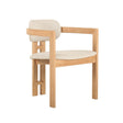 LH Home Monterrey Dining Chair - Cream Tweed