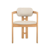 LH Home Monterrey Dining Chair - Cream Tweed