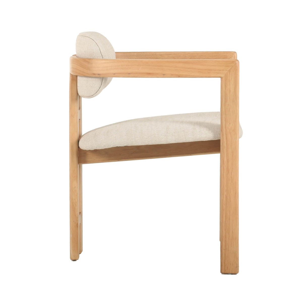 LH Home Monterrey Dining Chair - Cream Tweed