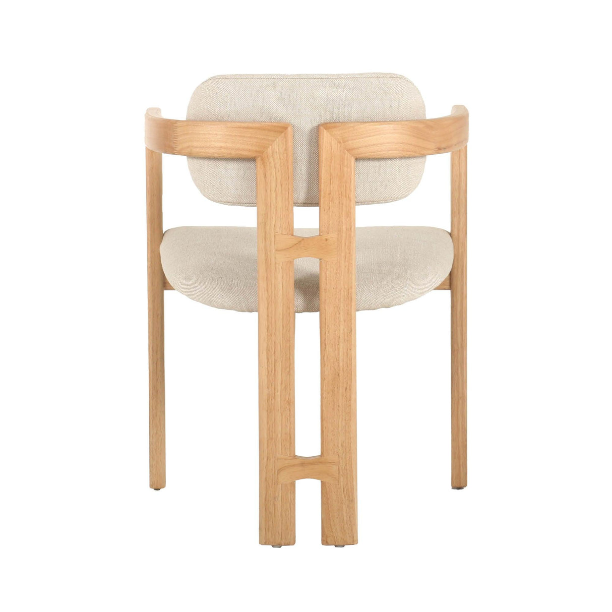 LH Home Monterrey Dining Chair - Cream Tweed