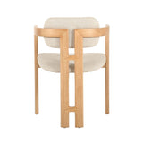 LH Home Monterrey Dining Chair - Cream Tweed
