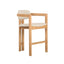 LH Home Monterrey Counter Stool - Cream Tweed