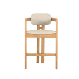 LH Home Monterrey Counter Stool - Cream Tweed