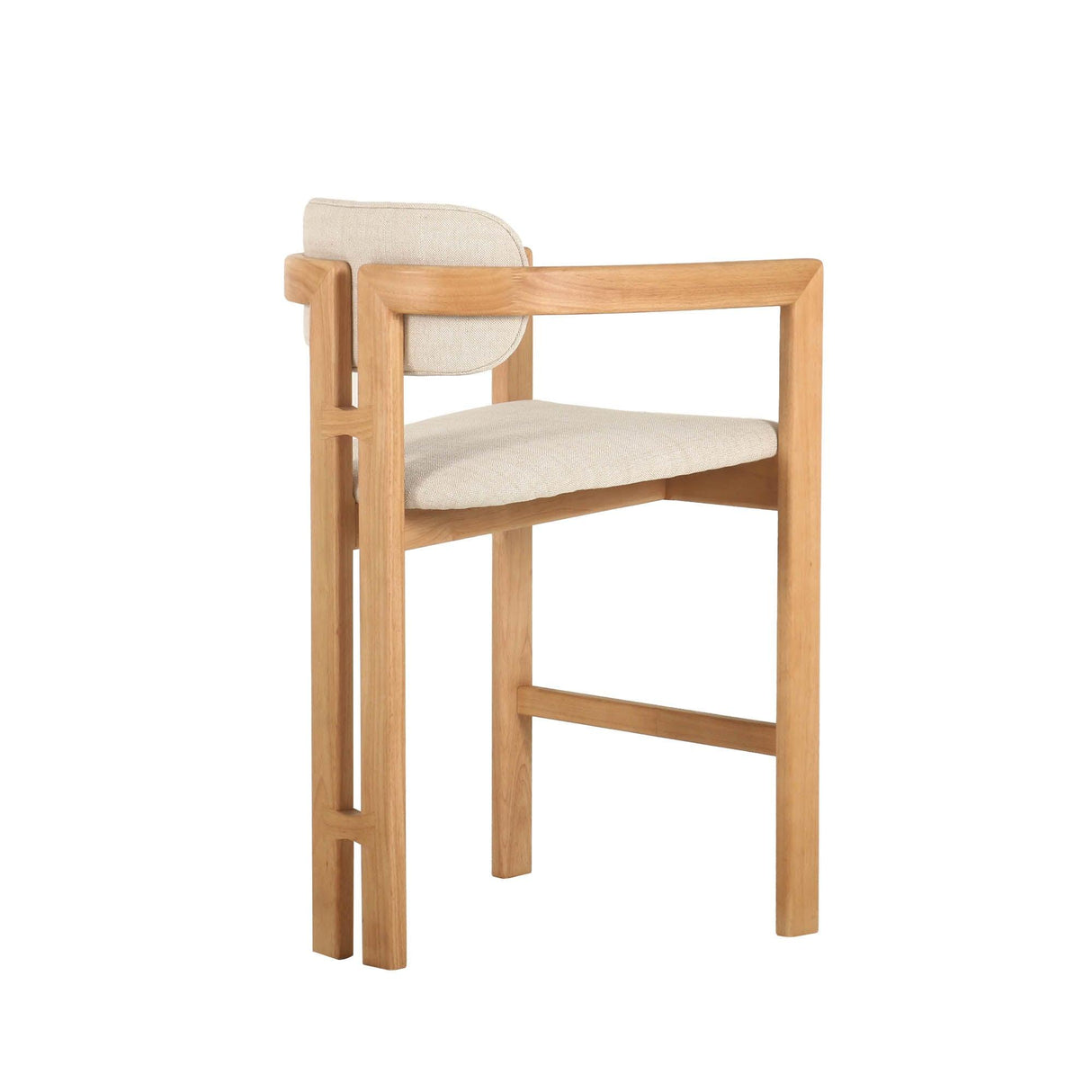 LH Home Monterrey Counter Stool - Cream Tweed