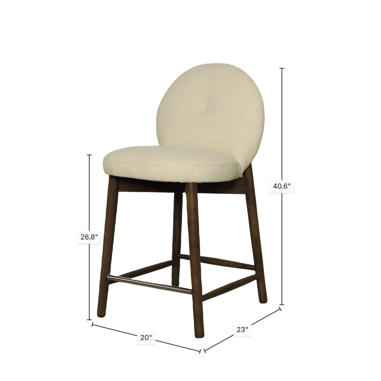 LH Home Petite Counter Stool