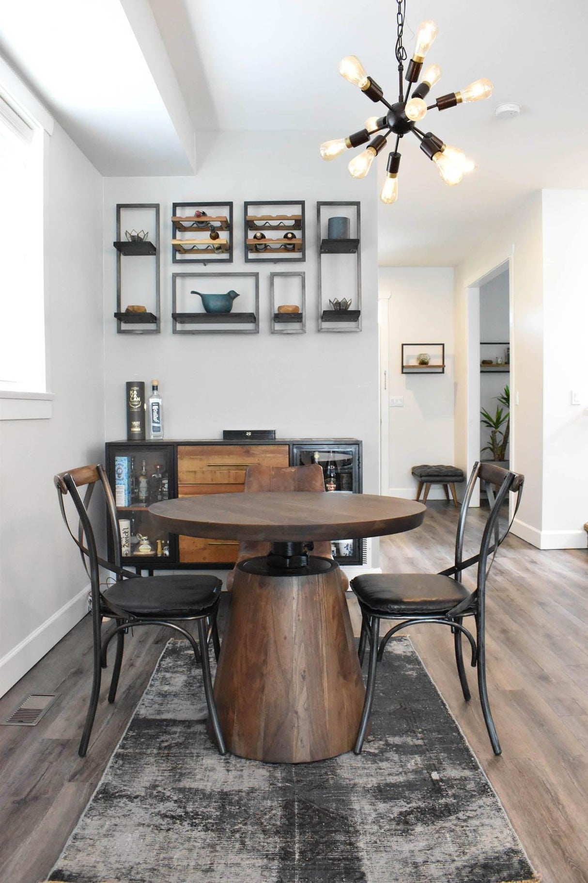 LH Home Bronx Bistro Crank Table